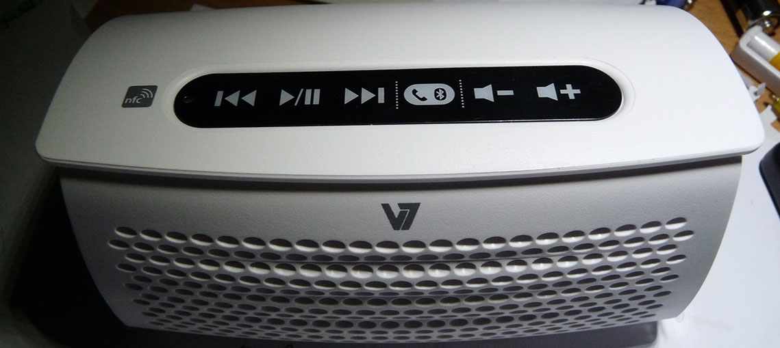 Im Test: V7 Retro Bluetooth Lautsprecher + Powerbank 6600mAh